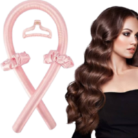 مجموعة تجعيد الشعر بدون حرارة