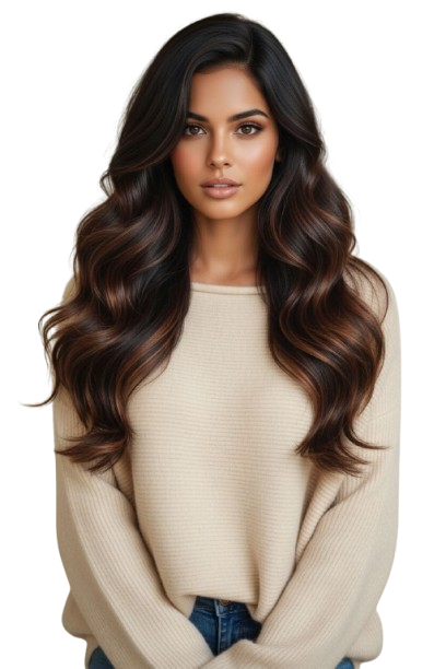 دللي شعرك مع كل لمسة